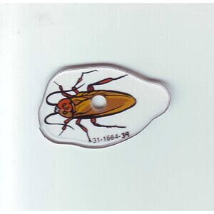 The Addams Family Pinball Promo Plastic Cockroach Bug Pat Lawlor #39 NOS